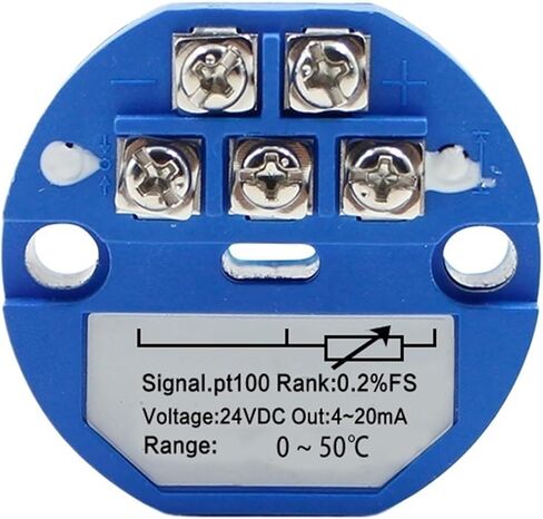PT100 Type to 4-20mA -50-50 0-50 0-100 200 300 Degree RTD Input 4-20mA Output DC24V Thermal Resistance Temperature Transmitter(0-300 Celsius) in Saudi Arabia