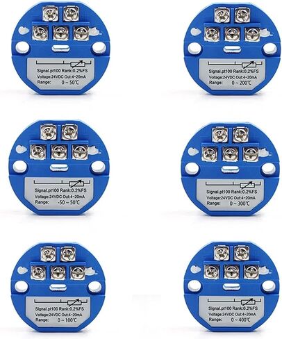 PT100 Type to 4-20mA -50-50 0-50 0-100 200 300 Degree RTD Input 4-20mA Output DC24V Thermal Resistance Temperature Transmitter(0-300 Celsius) in Saudi Arabia