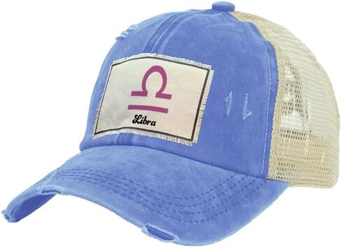 BRIEF INSANITY Trucker Hat - Fun Zodiac Astrology Themed Novelty Snapback Hat | Unisex Adult Trucker Cap in Kuwait