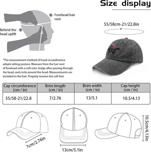 Dad Hat I Love My Dog, Graphic Caps for Men in Saudi Arabia