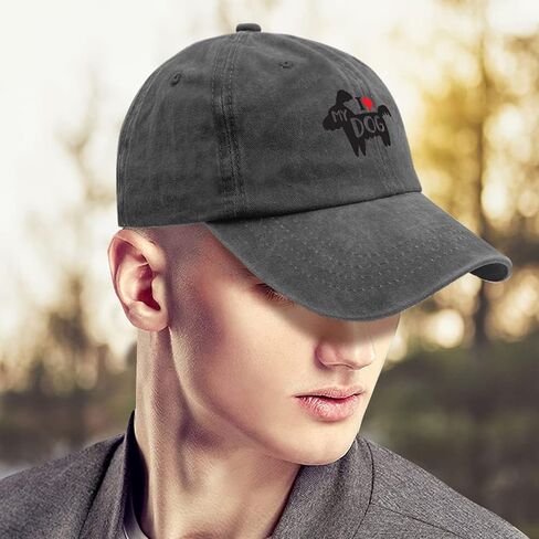 Dad Hat I Love My Dog, Graphic Caps for Men in Saudi Arabia