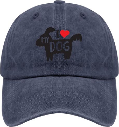 Dad Hat I Love My Dog, Graphic Caps for Men in Saudi Arabia