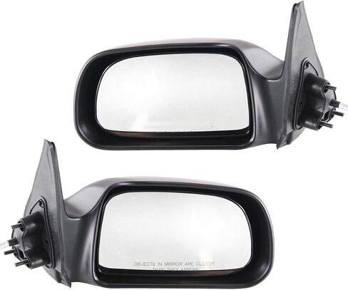Kool Vue Driver & Passenger Side Manual Lever Control Mirrors for Toyota Tacoma 2000-2004 Paintable Rear Wheel Drive in Saudi Arabia