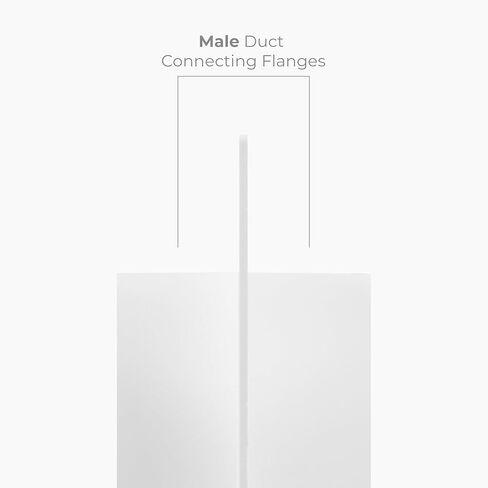 6 بوصة من البلاستيك شفة مستقيمة أو مرنة لمحبي الاستخراج ، ولوحة الحائط ، واتصال قناة التدفئة والتبريد. شفة موصل القناة الدائرية in Kuwait