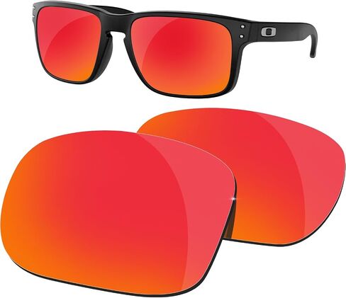 Replacement Polarized Lenses for Oakley Holbrook OO9102 Sunglasses Anti-Scratch and Impact Resistan Thinkness 1.8mm in Saudi Arabia
