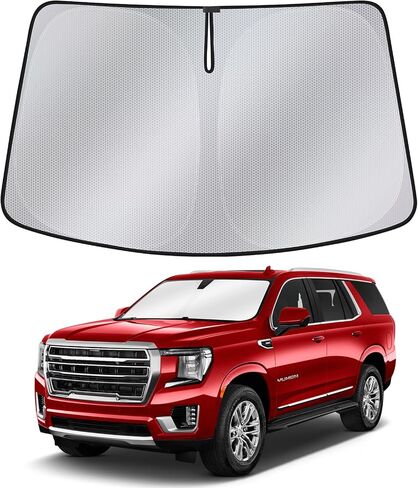 Windshield Sun Shade for Nissan Rogue 2021-2025— Upgraded Nano Materials Front Window Shade Cover for Rogue 2025-2021 Accessories, Foldable Windshield Sunshade Protector in Saudi Arabia