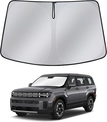 Windshield Sun Shade for Nissan Rogue 2021-2025— Upgraded Nano Materials Front Window Shade Cover for Rogue 2025-2021 Accessories, Foldable Windshield Sunshade Protector in Saudi Arabia