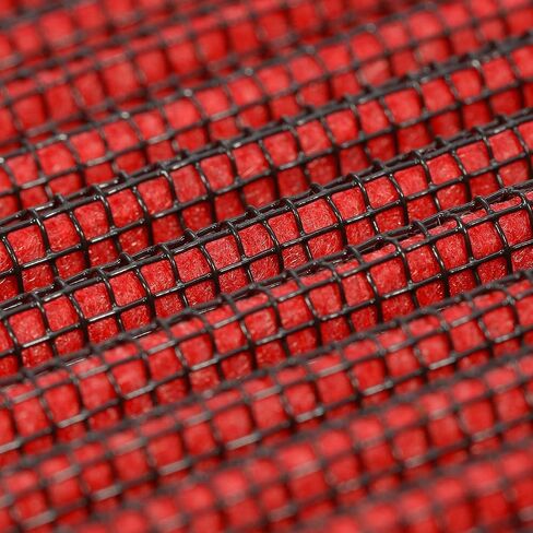 Auto Dynasty - [Washable] High Flow Drop-In Panel Cabin Air Filter Compatible with Acura MDX TSX TL Honda Accord Civic Pilot CR-V, Red, Pack of 1 in Saudi Arabia