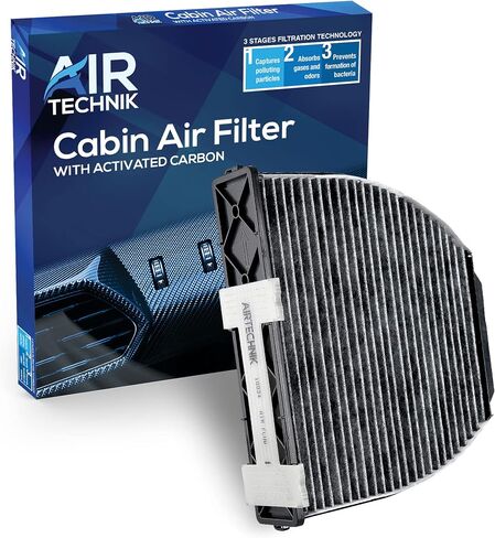 AirTechnik CF10934 Cabin Air Filter w/Activated Carbon | Fits Mercedes Benz AMG GT, C230, C250, C300, C350, E250, E350, E400, E550 - CUK29005 / 2128300018 in Saudi Arabia