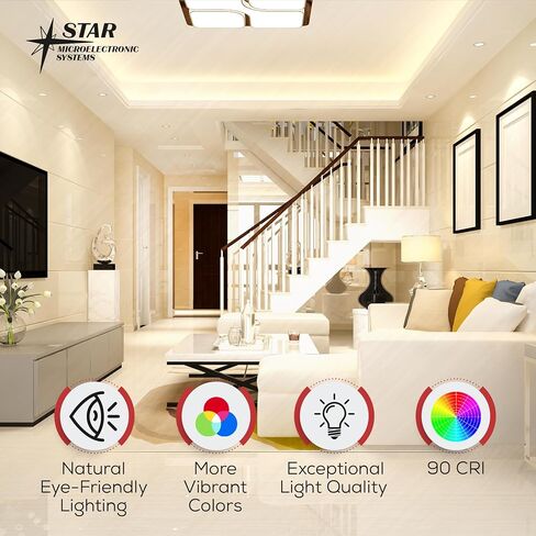 LED LED LID Dimable Compatibility 90 CRI 1000 Lumens 5000K 22،000HRS BR30 (6 Pack) in Saudi Arabia