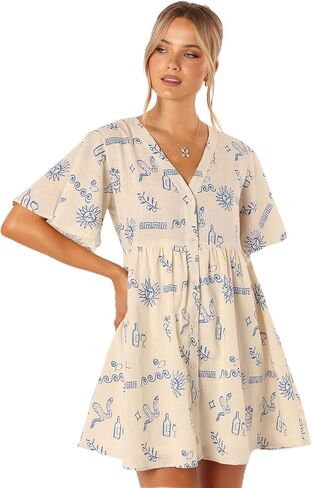 Petal & Pup Women's Elias Mini Dress in Saudi Arabia