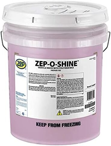 Zep-O-Shine Car Wash Concentrate - 5 Gallons (One Bucket) 38235 - Professional Car Wash Formula in Saudi Arabia