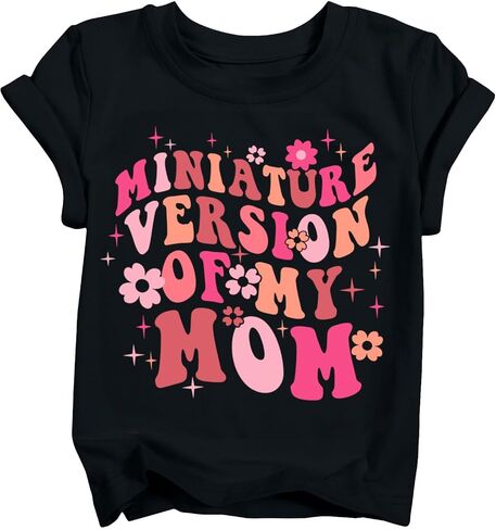 Flower Girl Shirt Cute Preppy Shirts for Girls Funny Letter Print T Shirt Floral Kids Graphic Summer Tees Tops in Saudi Arabia