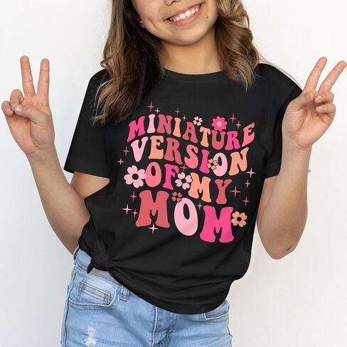 Flower Girl Shirt Cute Preppy Shirts for Girls Funny Letter Print T Shirt Floral Kids Graphic Summer Tees Tops in Saudi Arabia