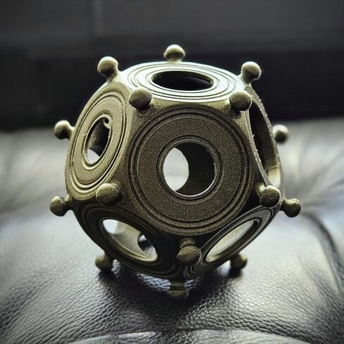 Mysterious Ancient Gallo Roman Dodecahedron - Bronze Historical Enigmatic Artifact - Ancient Roman Mystery Replica - High Quality in Saudi Arabia