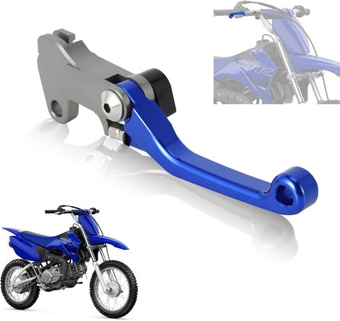 فرامل دراجة نارية الفرامل قابلة للطي CNC محور قابل للطي محدد ل TTR110 TTR 110 2025 2024 2015-2025 Dirt Pit Pike Blue in Saudi Arabia