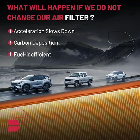 BDFHYK CA11222 Engine Air Filter Compatible with Chevrolet Sonic 2012-2020, L4 1.4L 1.8L, Flexible Panel, Replace# C24028, 96950990 in Saudi Arabia