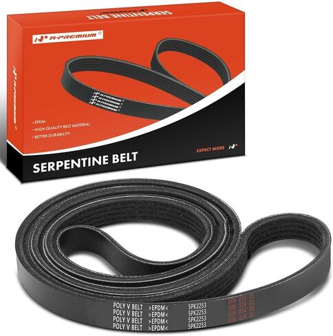 A-Premium Engine Serpentine Drive Belt Compatible with Chevrolet Cavalier & Pontiac Sunfire, 1998 1999 2000 2001 2002 in Saudi Arabia