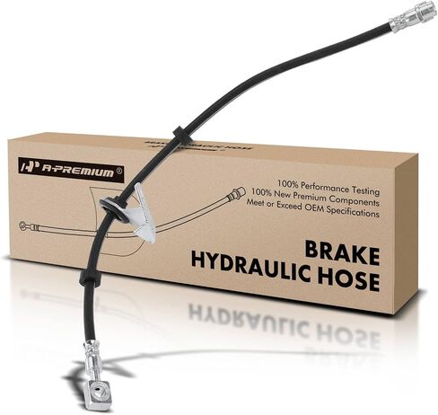 A-Premium Front Passenger Brake Hydraulic Hose Compatible with Select Mercedes-Benz Models - ML320 1998-2003, ML350 2003-2005, ML430 1999-2001, ML500 2002-2005/2013-2015, ML55 AMG 2000-2003 in Saudi Arabia