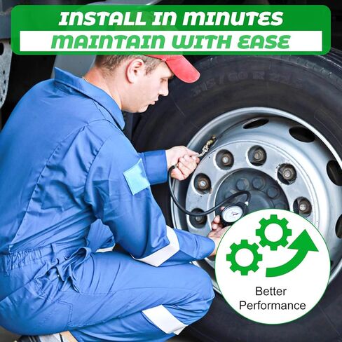 8 PCS SCET TRACK TIRE SECTS ، TR545D 60 درجة صمام امتداد محول التوافق مع 22.5 بوصة 24.5 بوصة من الألومنيوم in Saudi Arabia