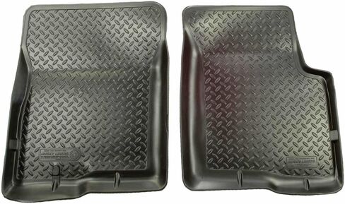 Husky Liners Classic Style Series | 1987 - 1991 Chevrolet Blazer ، 1980 - 1986 Chevrolet K10/K20 ، 1980 - 1991 GMC Jimmy | بطانات الطابق الأمامي ، الأسود | 31001 in Saudi Arabia