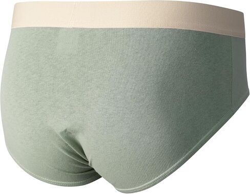Men's Cotton Breathable Briefs, Ultra Soft No Fly Underwear with Supportive Pouch, 4 Pack in Kuwait