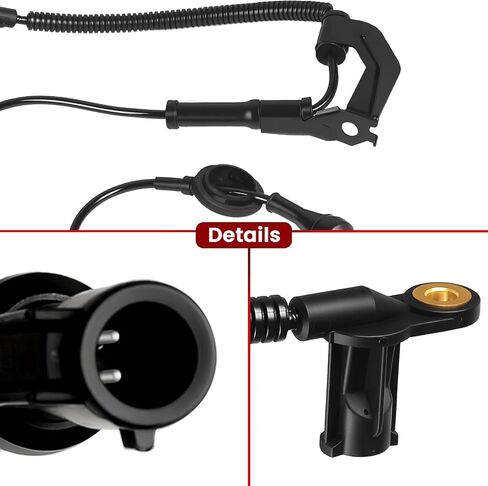 Front Left ABS Wheel Speed Sensor for:-Ford Escape 2001-2004 2.0L, Escape 2005-2008 2.3L, Escape 2001-2008 3.0L for:-Mercury Mariner 2005 2008 2.3L 3.0LReplace# YL8Z-2C205-AB, YL8Z2C205AA in Saudi Arabia