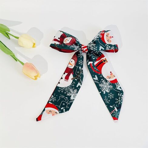 QTMY 16 Pack Christmas Purse Scarf for Bags Silk Head Scarf for Hair Handbag Women Hair Neck Scarves Gifts,144 in Saudi Arabia