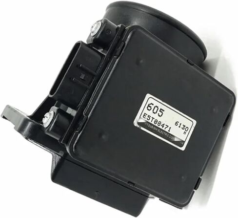 محول مستشعر تدفق الهواء E5T08471 MD343605 MAF مستشعر تدفق الهواء الكتلي متوافق مع Mitsubishi Pajero Pinin Montero Lancer 1998-2002 Mount Mount Base in Kuwait