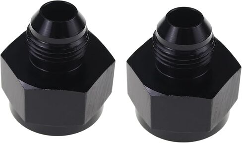 10AN Female to 6AN Male Flare Reducer Adapter Fitting Connector Aluminum for Fuel System Fuel Tank Fuel Line Fuel Cell Transmission Oil Cooler (AN10 to AN6 2 Pcs) in Kuwait
