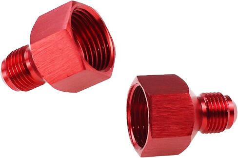 10AN Female to 6AN Male Flare Reducer Adapter Fitting Connector Aluminum for Fuel System Fuel Tank Fuel Line Fuel Cell Transmission Oil Cooler (AN10 to AN6 2 Pcs) in Kuwait