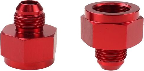 10AN Female to 6AN Male Flare Reducer Adapter Fitting Connector Aluminum for Fuel System Fuel Tank Fuel Line Fuel Cell Transmission Oil Cooler (AN10 to AN6 2 Pcs) in Kuwait