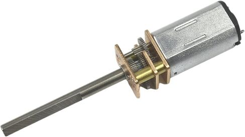 CHANCS Electric Micro Motor N30 DC Gear Motor DC 5-6V 42RPM-50RPM Electric Gearbox Reducer Motor for Robot DIY 2PCS in Kuwait