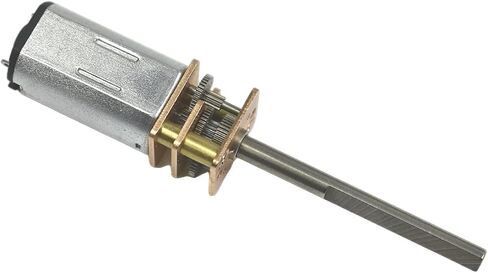 CHANCS Electric Micro Motor N30 DC Gear Motor DC 5-6V 42RPM-50RPM Electric Gearbox Reducer Motor for Robot DIY 2PCS in Kuwait