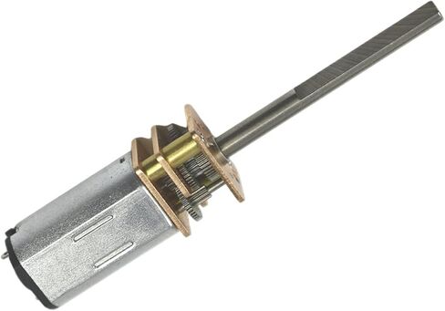 CHANCS Electric Micro Motor N30 DC Gear Motor DC 5-6V 42RPM-50RPM Electric Gearbox Reducer Motor for Robot DIY 2PCS in Kuwait