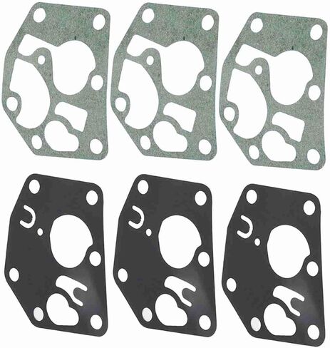 Zjchao Diaphragm ، Briggs و Stratton Part 795083 Briggs و Stratton Carburetor Kits 3 × Carburetor Diaphragm Gasket Casket Gasket in Kuwait