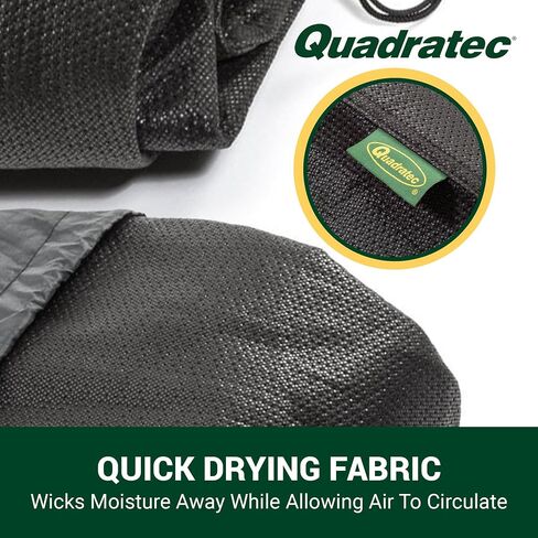 Quadratec Softbond 5-Layer Cab Cover - Fits Jeep Wrangler JK 2007-2018 2 Door Rain for Protection from Rain, Sleet or Snow, black in Saudi Arabia