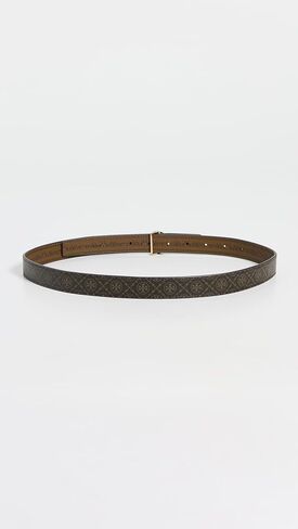 Tory Burch Women's T Monogram Coated Canvas Miller Belt in Saudi Arabia