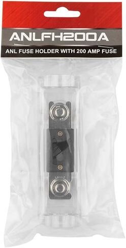 DS18 ANLFH200A Square ANL Fuse Holder With 200 Amp Fuse 0/2/4/8 Gauge AWG Fuse Block for Car Truck DIY Audio and Video System in Saudi Arabia