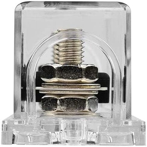 DS18 ANLFH200A Square ANL Fuse Holder With 200 Amp Fuse 0/2/4/8 Gauge AWG Fuse Block for Car Truck DIY Audio and Video System in Saudi Arabia