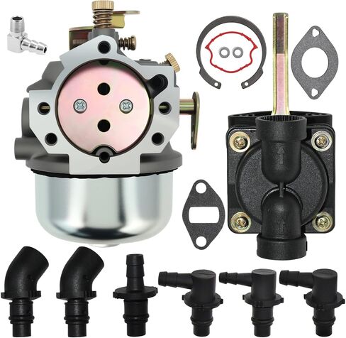 52-053-09 Carburetor Fit for Kohler Magnum M18 M20 KT17 KT18 KT19 MV18 MV20 K-Twin Engines Carb Replace 52-053-18 52-053-28 with Fuel Pump in Saudi Arabia