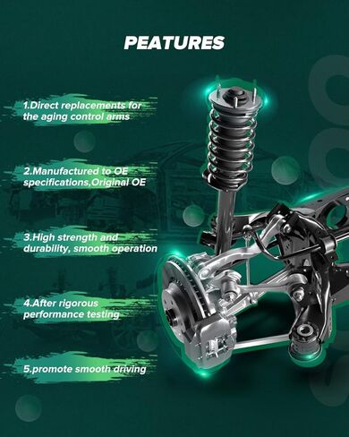 مجموعة التعليق 8-PC FIT 2011-2012 لـ Hyundai Sonata لـ Kia Optima Outner Tie Inner Rod End Boot Bar Link in Kuwait