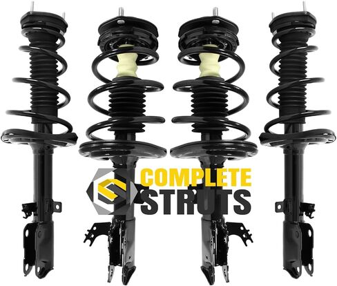 مجموعة الدعامات الكاملة السريعة الأمامية والخلفية مع استبدال Coil Springs لعام 2012-2017 Toyota Camry SE ، XSE ، Hybrid SE (مجموعة من 4) in Saudi Arabia