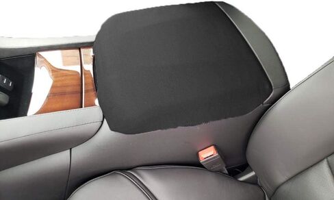 Made in USA Neoprene Protective Padded Cover for Rear Seat Entertainment Screen Designed for Cadillac Escalade 2015-2025 Black SS (ONE) in Saudi Arabia
