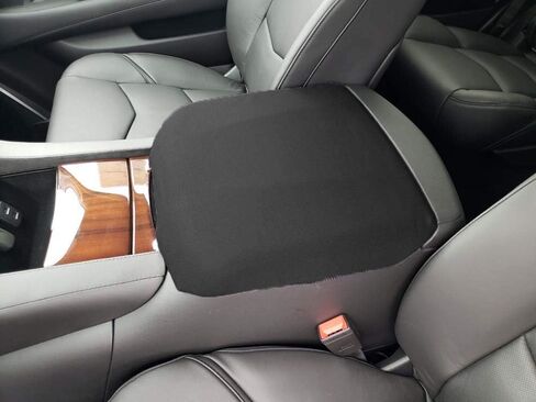Made in USA Neoprene Protective Padded Cover for Rear Seat Entertainment Screen Designed for Cadillac Escalade 2015-2025 Black SS (ONE) in Saudi Arabia