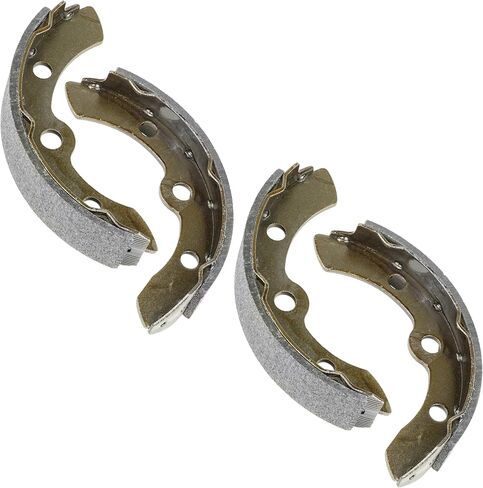 Caltric Brake Shoe Compatible with Yamaha G1 1982 & Up/ G2 G8 G9 Up to 1992 2 Set of Short and Long Shoe in Saudi Arabia