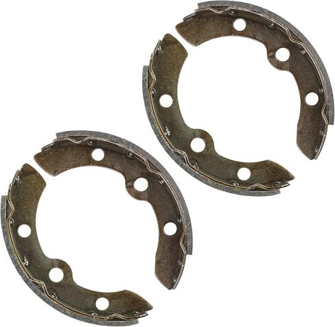 Caltric Brake Shoe Compatible with Yamaha G1 1982 & Up/ G2 G8 G9 Up to 1992 2 Set of Short and Long Shoe in Saudi Arabia