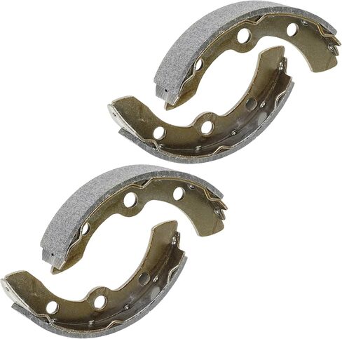 Caltric Brake Shoe Compatible with Yamaha G1 1982 & Up/ G2 G8 G9 Up to 1992 2 Set of Short and Long Shoe in Saudi Arabia