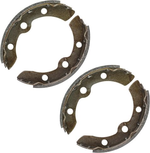 Caltric Brake Shoe Compatible with Yamaha G1 1982 & Up/ G2 G8 G9 Up to 1992 2 Set of Short and Long Shoe in Saudi Arabia