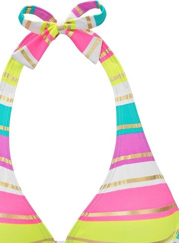 LASCANA Women's Striped Underwire Bikini Top in Saudi Arabia